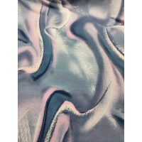 Elastyczna dzianina z fantazyjnym wzorem - piasek pustyni